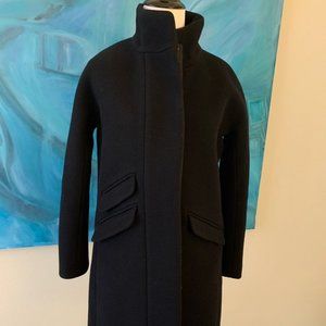 J.Crew Petite cocoon coat in Italian stadium-cloth wool